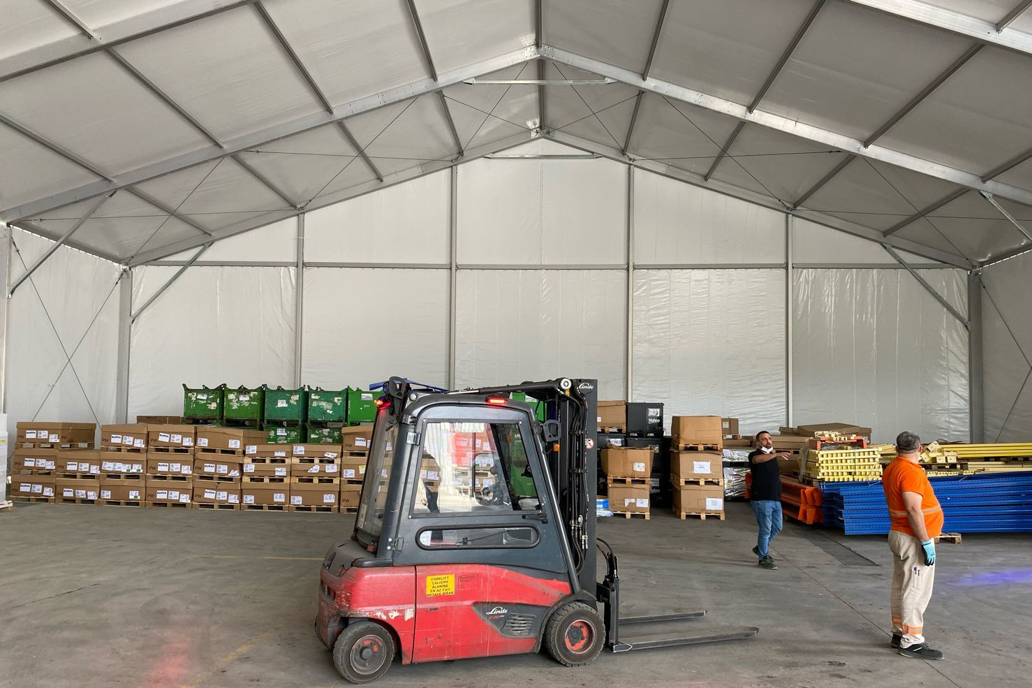 Venta de Carpa de Almacén Grande de 25×60 m