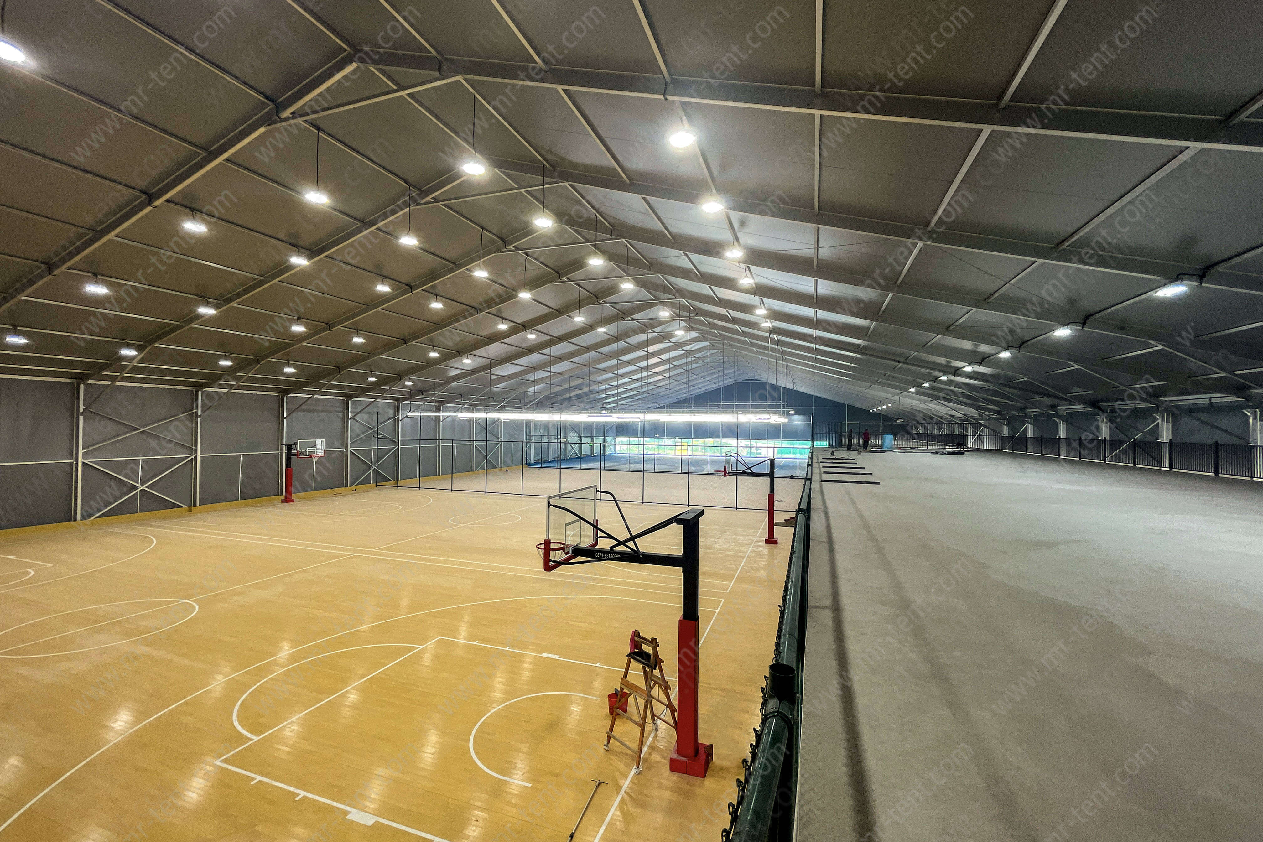 Para carpas de pádel y deportivas