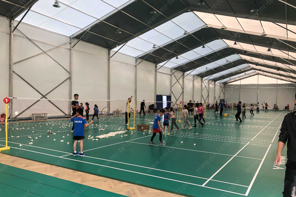 ‌Carpas grandes temporales de alta resistencia para eventos de fútbol, bádminton, baloncesto y tenis‌