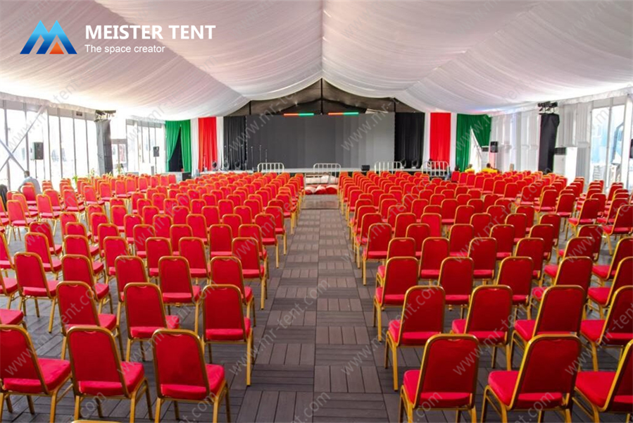 Carpa Temporal Grande para Reuniones y Eventos con Capacidad para 1000 Personas