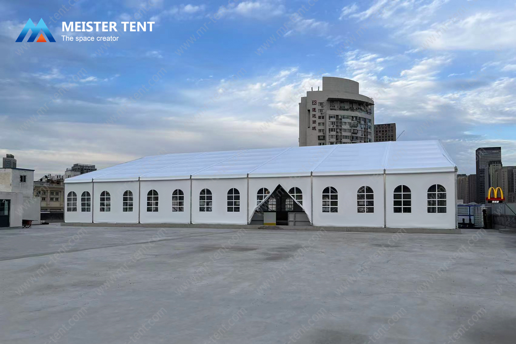 Carpa Estructural de Aluminio 20×34m para Eventos y Actividades