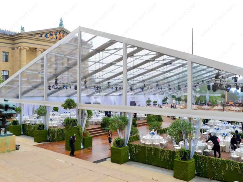 Carpa Transparente de 30 m para Bodas y Eventos