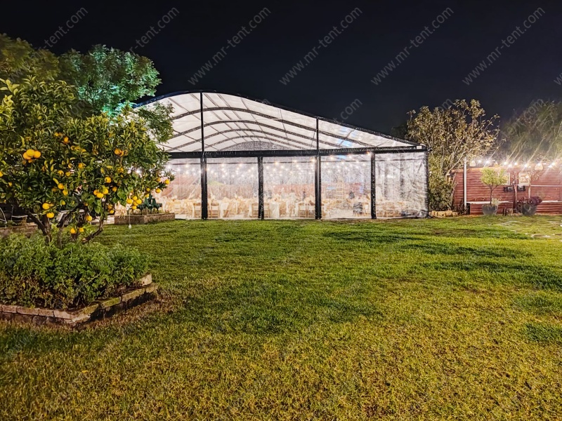Carpa Transparente Arcum para Restaurantes