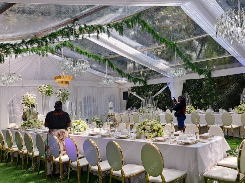 Carpa de Boda Transparente en Venta