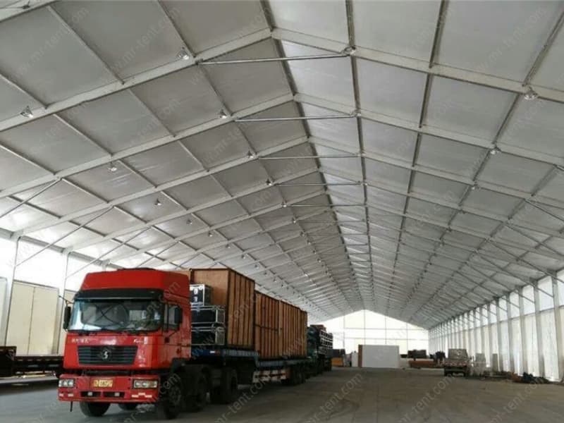 Carpas grandes temporales industriales de almacenamiento para exteriores