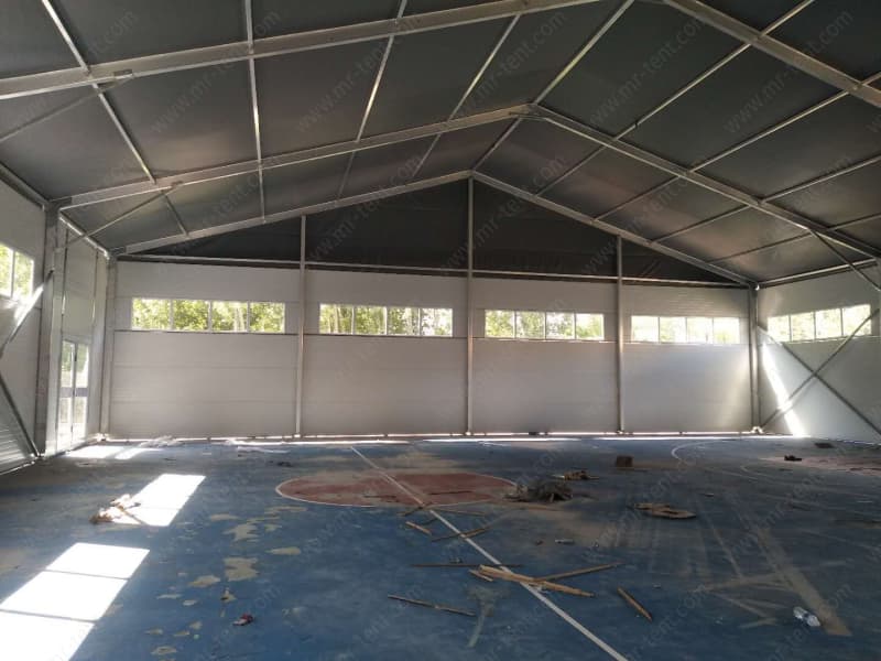 Carpa de Almacenamiento con Paredes Sándwich de Gran Formato