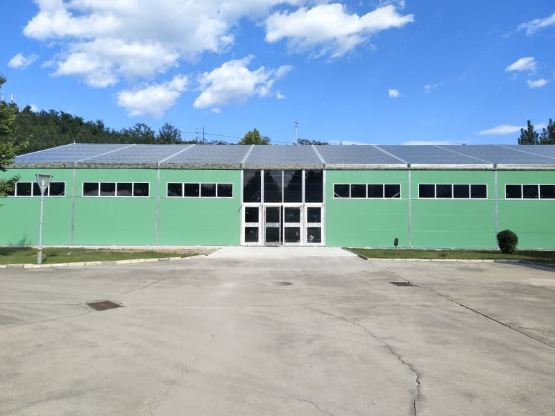 Carpa de Almacenamiento con Paredes Sándwich de Gran Formato