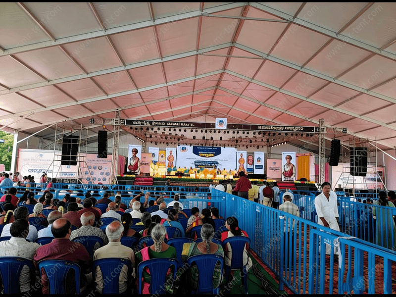 Carpa Temporal Grande para Reuniones y Eventos con Capacidad para 1000 Personas