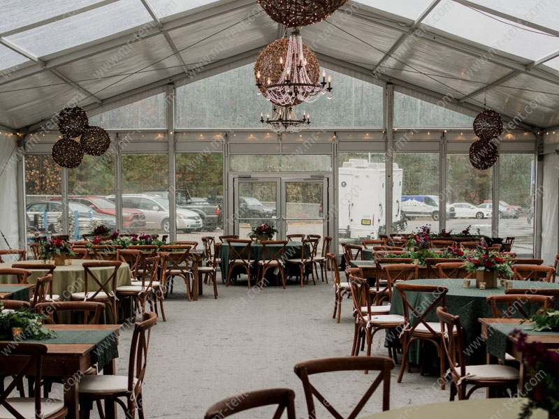 Estrategias para el uso de carpas al aire libre en climas nevados