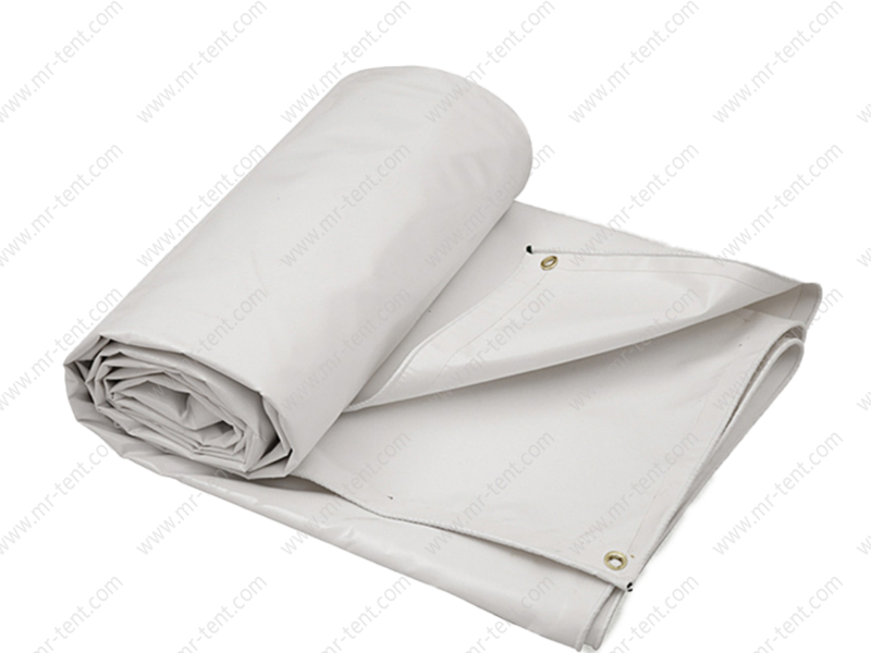 Cubierta de PVC blanco