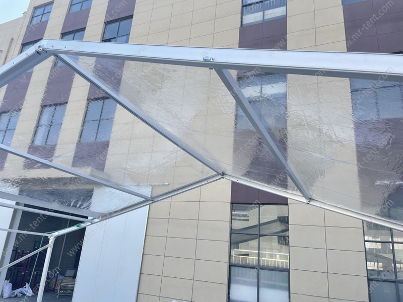 Cubierta de PVC translúcido