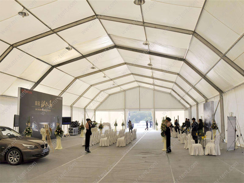 Carpas grandes para eventos, carpas de estructura de aluminio para exposiciones, carpas poligonales