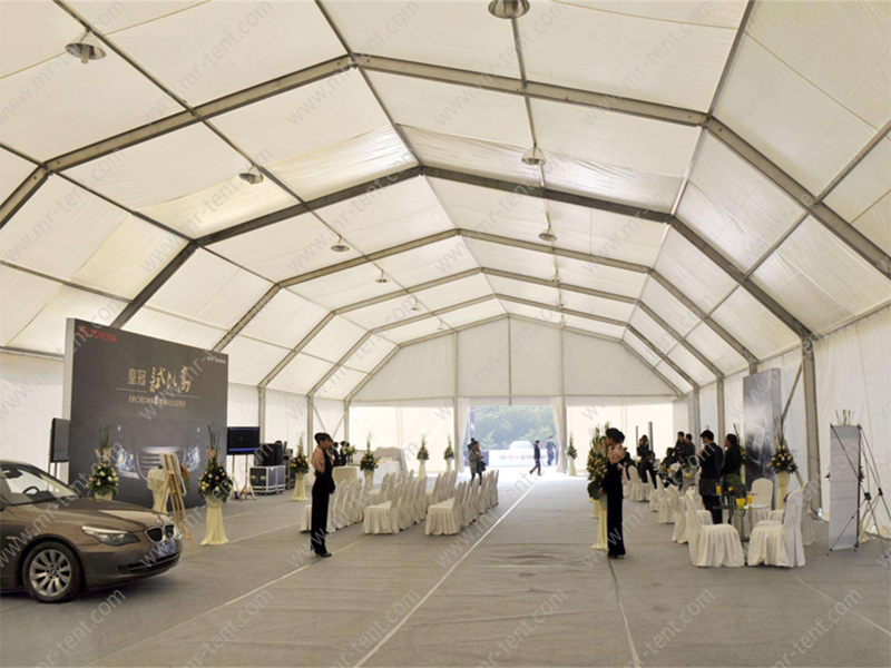 Carpas grandes para eventos, carpas de estructura de aluminio para exposiciones, carpas poligonales