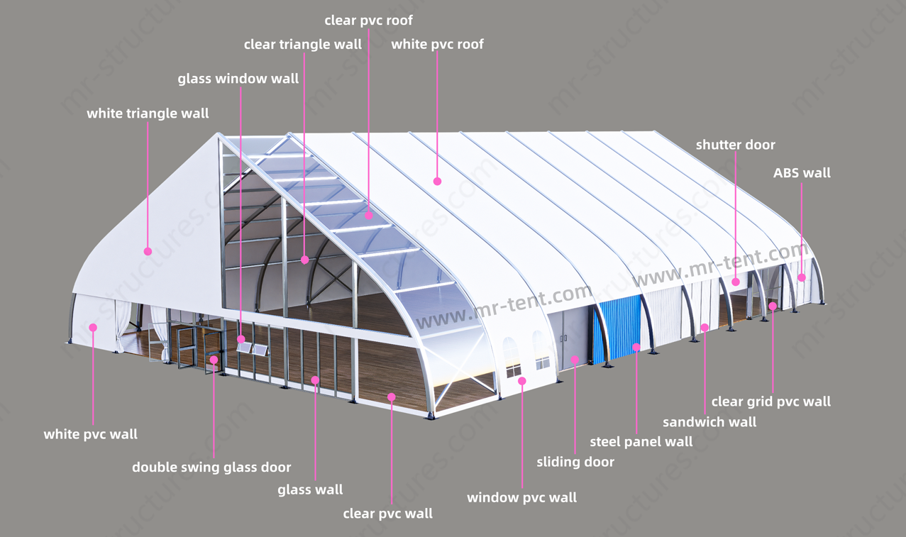 Curved Tent