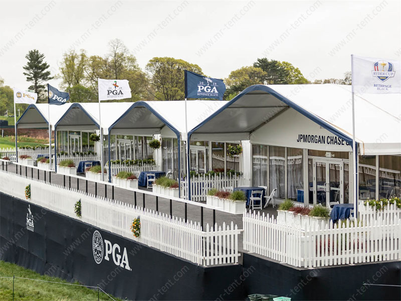 Carpas deportivas arqueadas móviles de estructura de aluminio populares