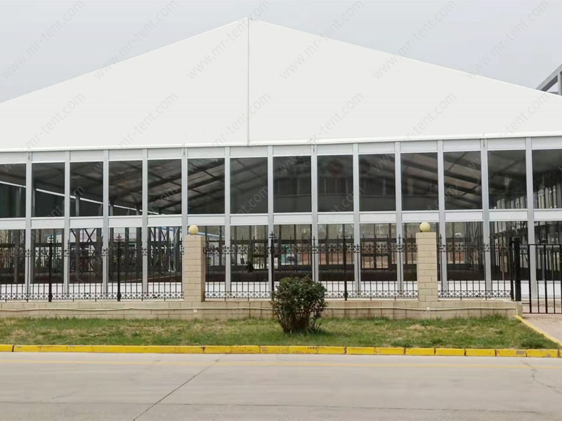 Carpas comerciales para 500 personas con paredes de vidrio a la venta