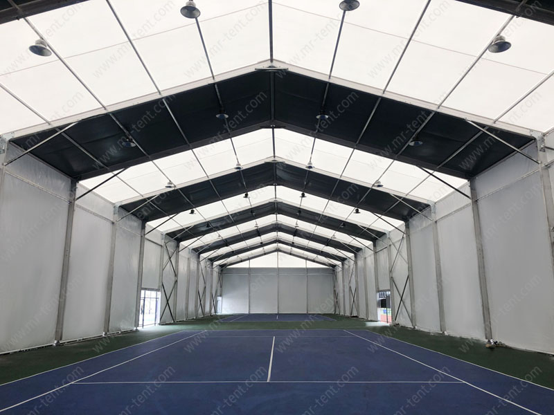 ‌Carpas grandes temporales de alta resistencia para eventos de fútbol, bádminton, baloncesto y tenis‌