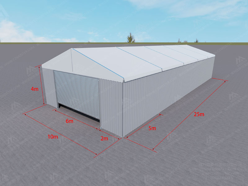 Pared de paneles de acero