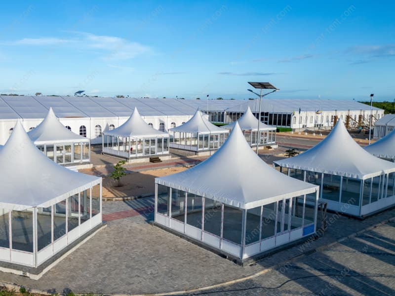 ‌Carpa marquesina china 20x50m para exposiciones de gran tamaño‌