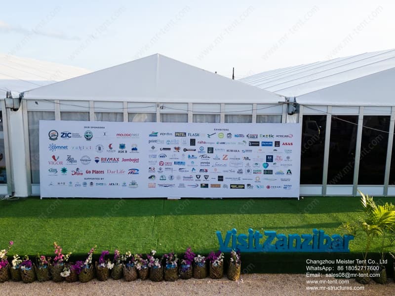 Carpa grande modular para eventos y exposiciones