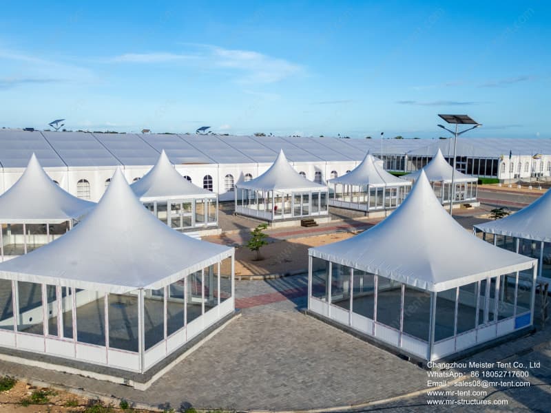 Carpa grande modular para eventos y exposiciones