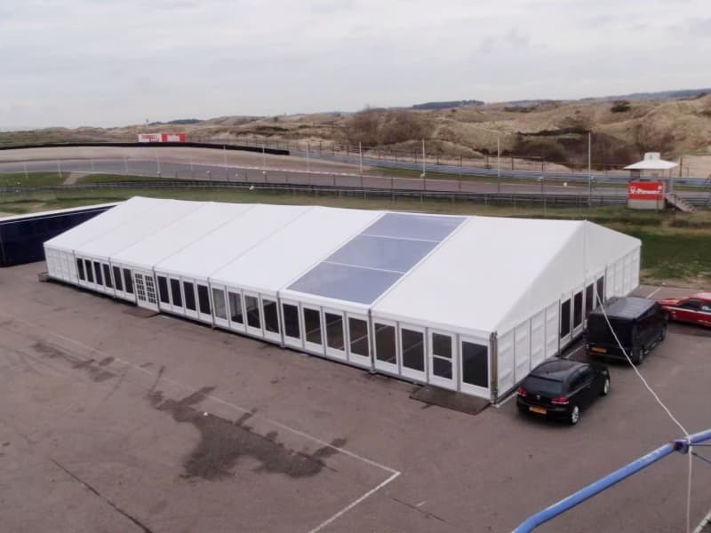 Carpa grande blanca para eventos 500–1000 personas