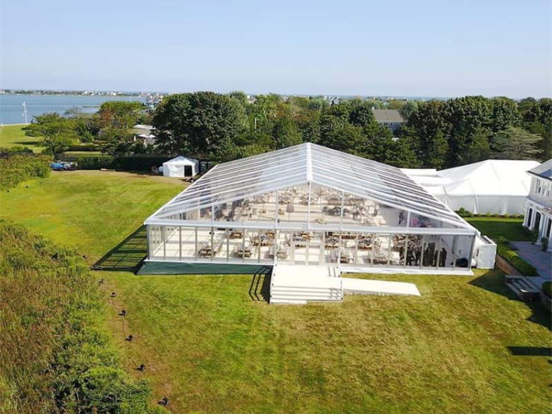 Carpa transparente para bodas y eventos personalizada