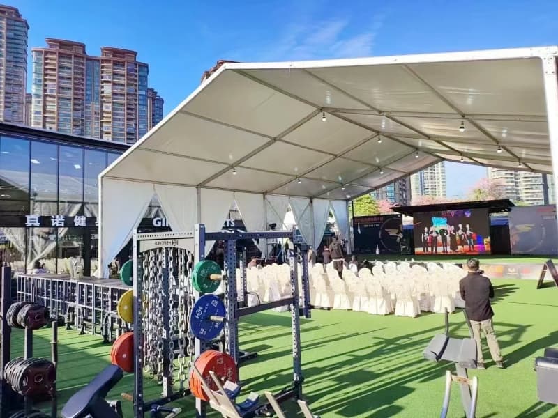 Carpa transparente para bodas y eventos personalizada