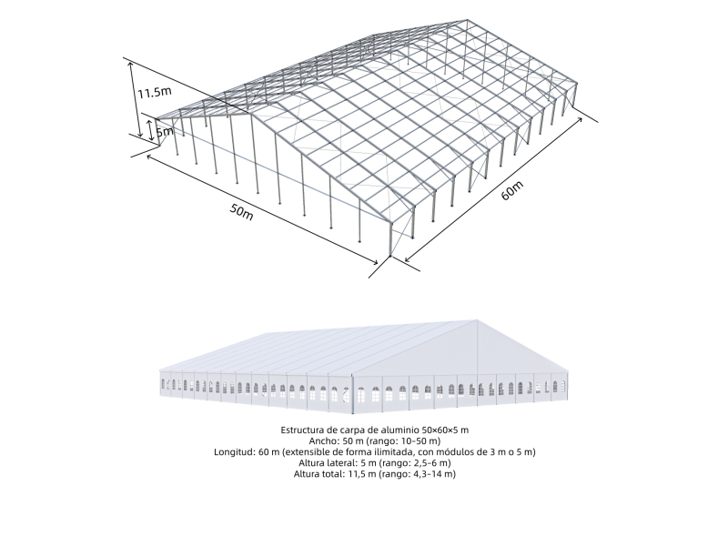 Fabricante de carpas para eventos Fabricante de carpas para eventos