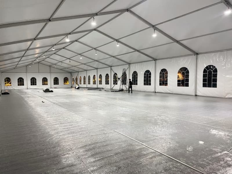Carpa Personalizada de Estructura de Aluminio 20×50m para Eventos y Fiestas