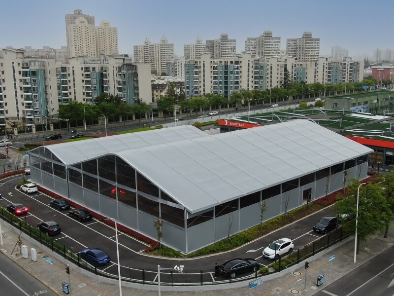 Carpas deportivas para pádel, tenis, pickleball y fútbol