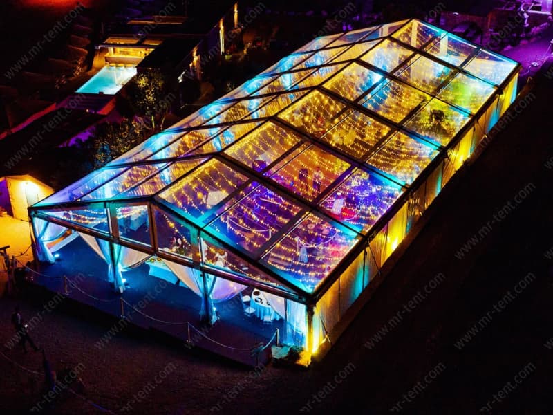 Carpa de boda de aluminio para 300–1500 personas