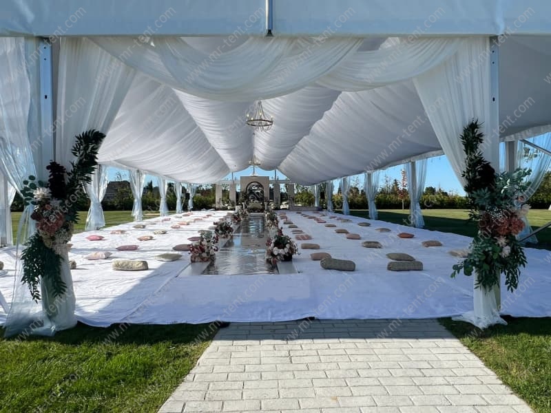 Carpa de boda de aluminio para 300–1500 personas