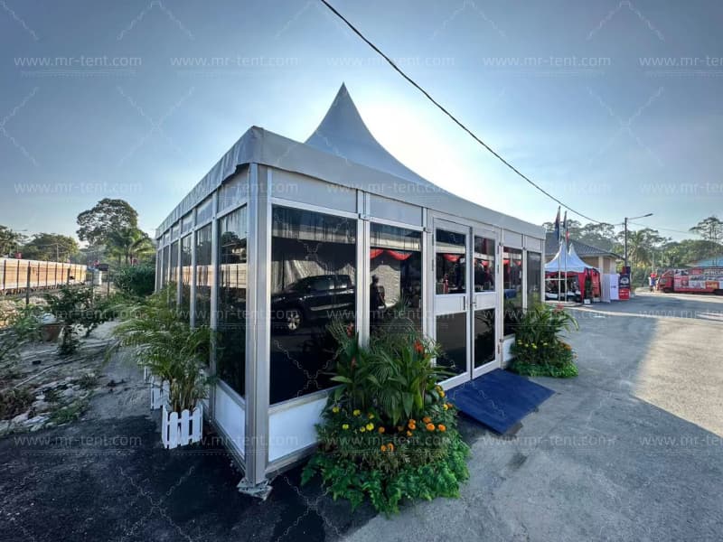 Carpas pagoda para eventos y bodas de 5×5m, 8×8m y 10×10m